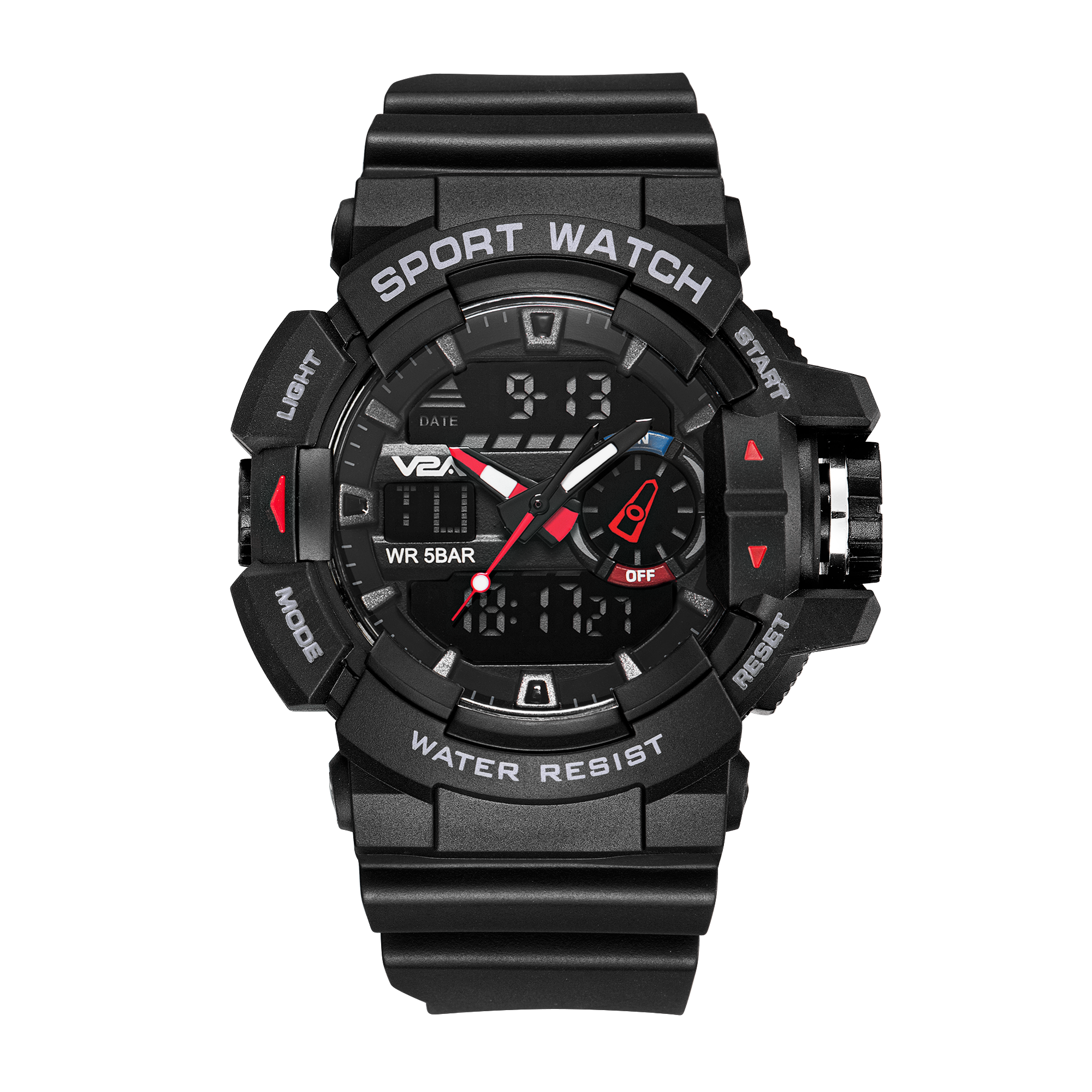 Analog sports watch hotsell