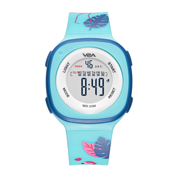 V2A Girls Swan Watch - Cartoon Printed Band Sports Watch for Kids Age 5-13 |Gift for Kids | Return Gifts | Birthday Gifts | Gift for Girls