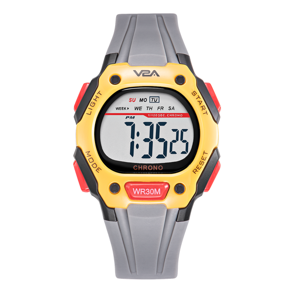V2A Digital Water Resistant Kids Blue and Orange Sports Watch for Boys | Watch for Kids Boys | Kids Watches for Boys | Watches for Kids boy
