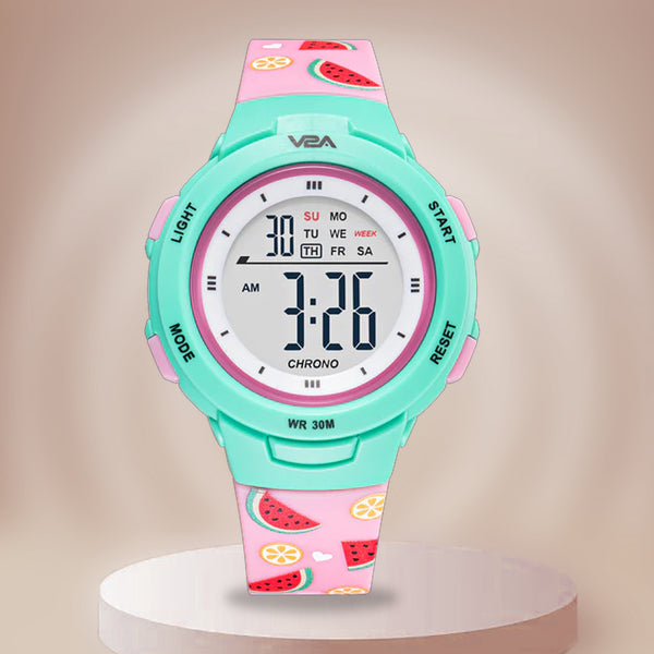 V2A Digital Watch Kids Watch Unisex-Child Between 4 to 13 Years of Age Multi-Functional 30 M Waterproof Digital Sports Watches for Kids | Digital Watch for Kids