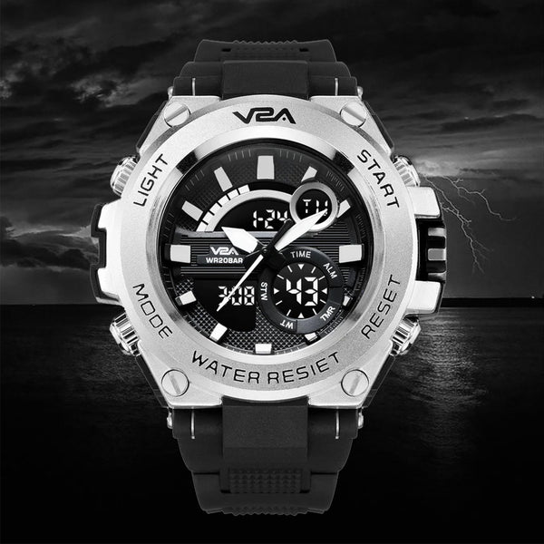 V2A Chronograph Analogue And Digital Sports Watch For Men and Boys