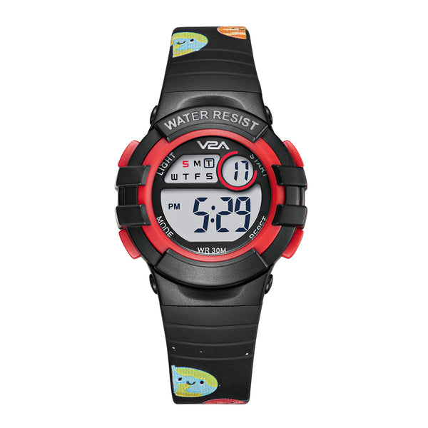 V2A Digital Watch Unisex-Child Kids Watch Between 3 to 10 Years of Age Multi-Functional 30 M Waterproof Digital Sports Watch for Kids | Digital Watch for Kids