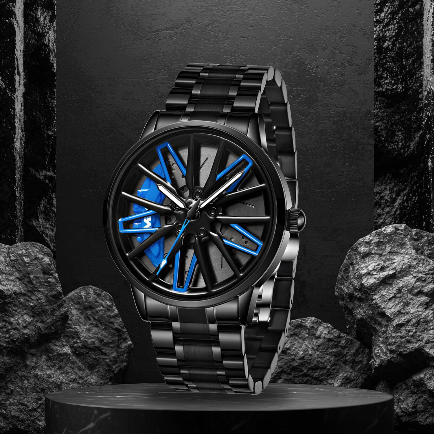 Vortex Series Wheel Rolling Men’s Watch – v2awatches