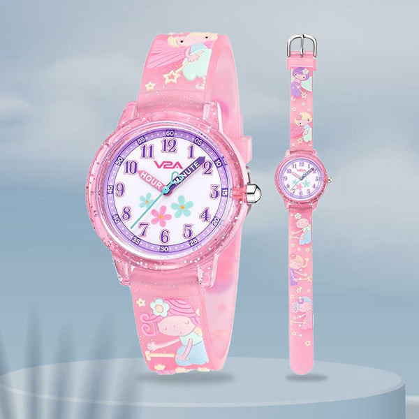 3D Fairy Theme Design Kids Watch (3-10Y)
