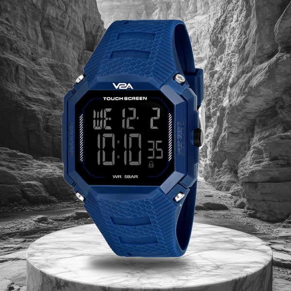 V2A Creative Touch Controls Digital Sports Watch