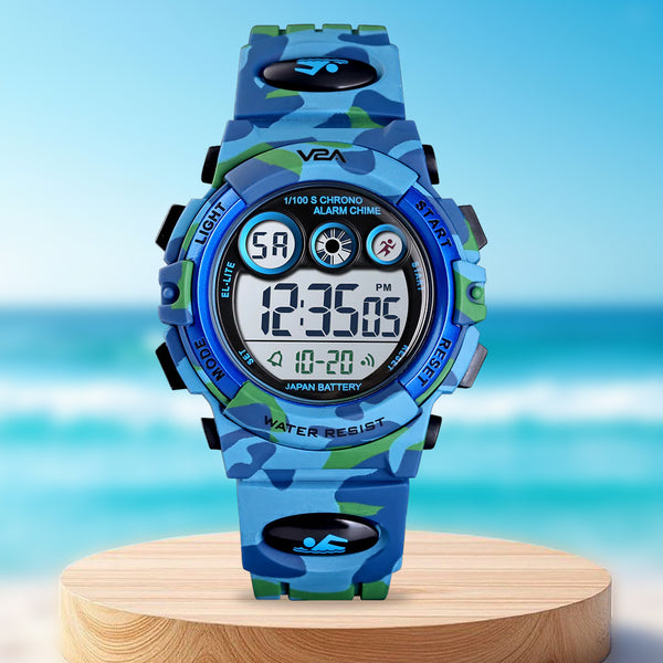 Digital Kids Sports Watch 7 Colour