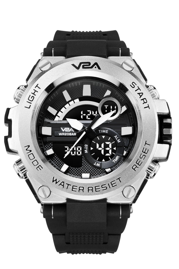 V2A Chronograph Analogue And Digital Sports Watch For Men and Boys