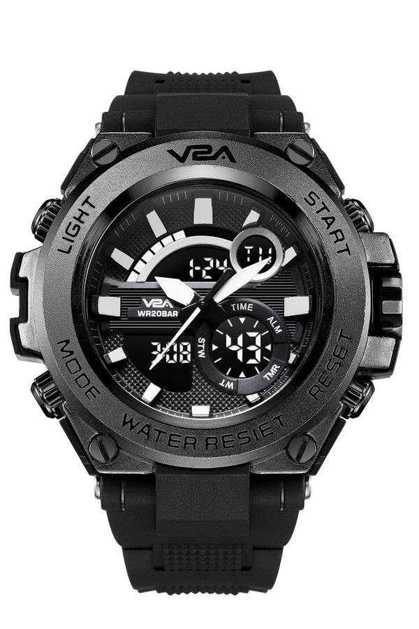 V2A Chronograph Analogue And Digital Sports Watch For Men and Boys