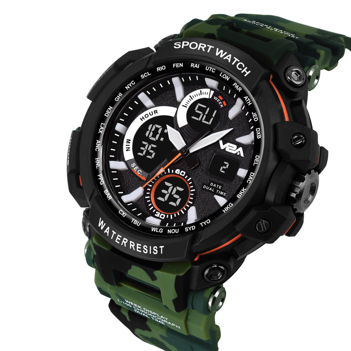 Big Dial Sport Chronograph Men's Watch – v2awatches